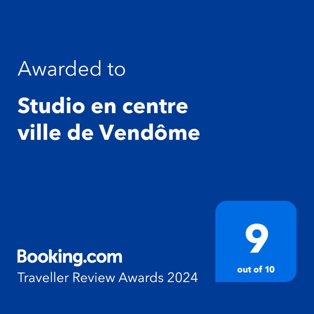 Studio en centre ville de Vendôme Exterior foto